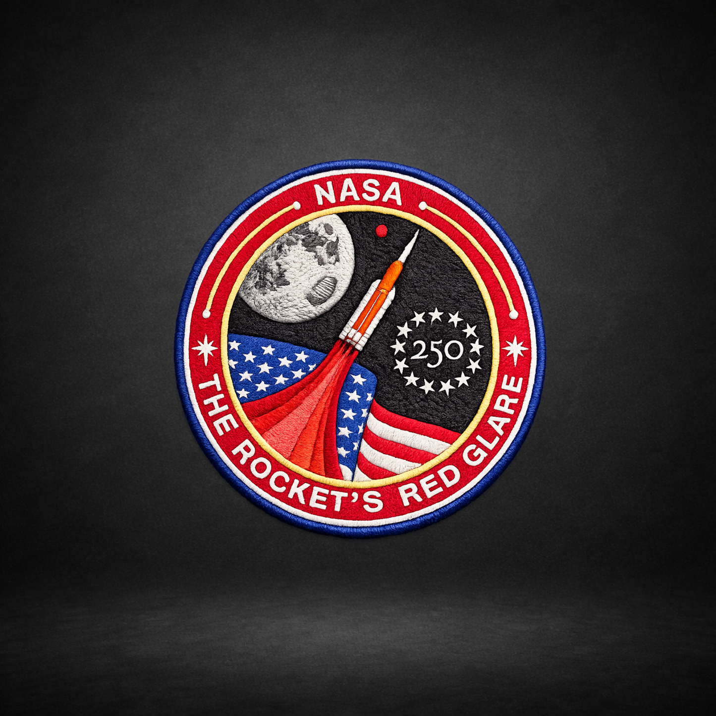 America 250 “The Rocket’s Red Glare” Iron-On Patch