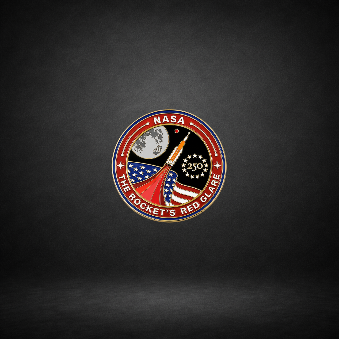 America 250 “The Rocket’s Red Glare” Lapel Pin