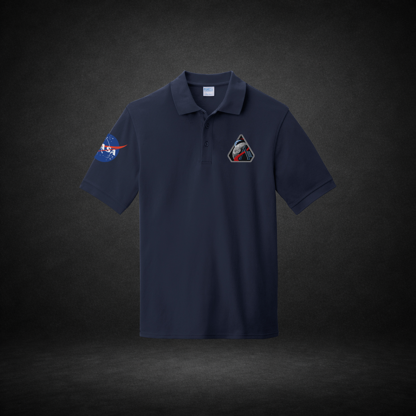 Mens Artemis II Cotton Polo