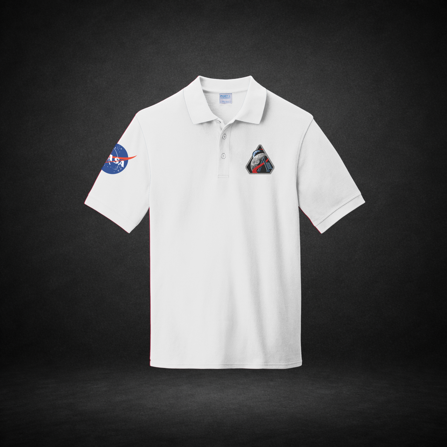 Mens Artemis II Cotton Polo