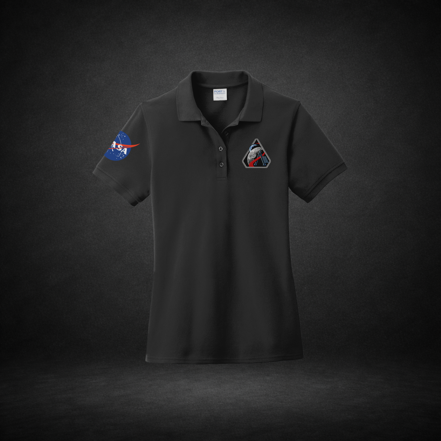 Womens Artemis II Cotton Polo